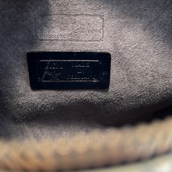 MCM Monogram Papillon Crossbody Bag - Picture 13 of 13